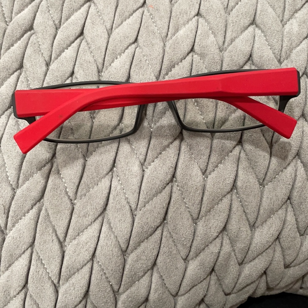 Matte Black Carbon Frames/Red Temples - image 3
